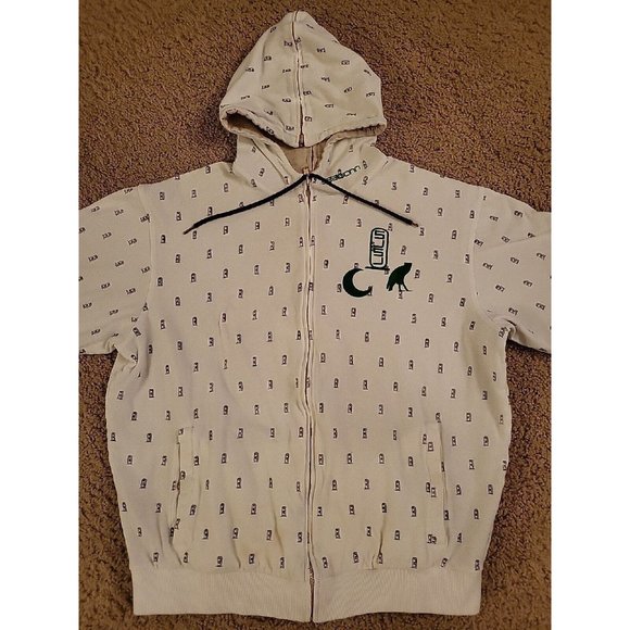 Sean John Hoodie Hip-Hop DOUBLE-SIDED Sweatshirt 90s 1990s Mens Size XL RARE - Picture 13 of 16